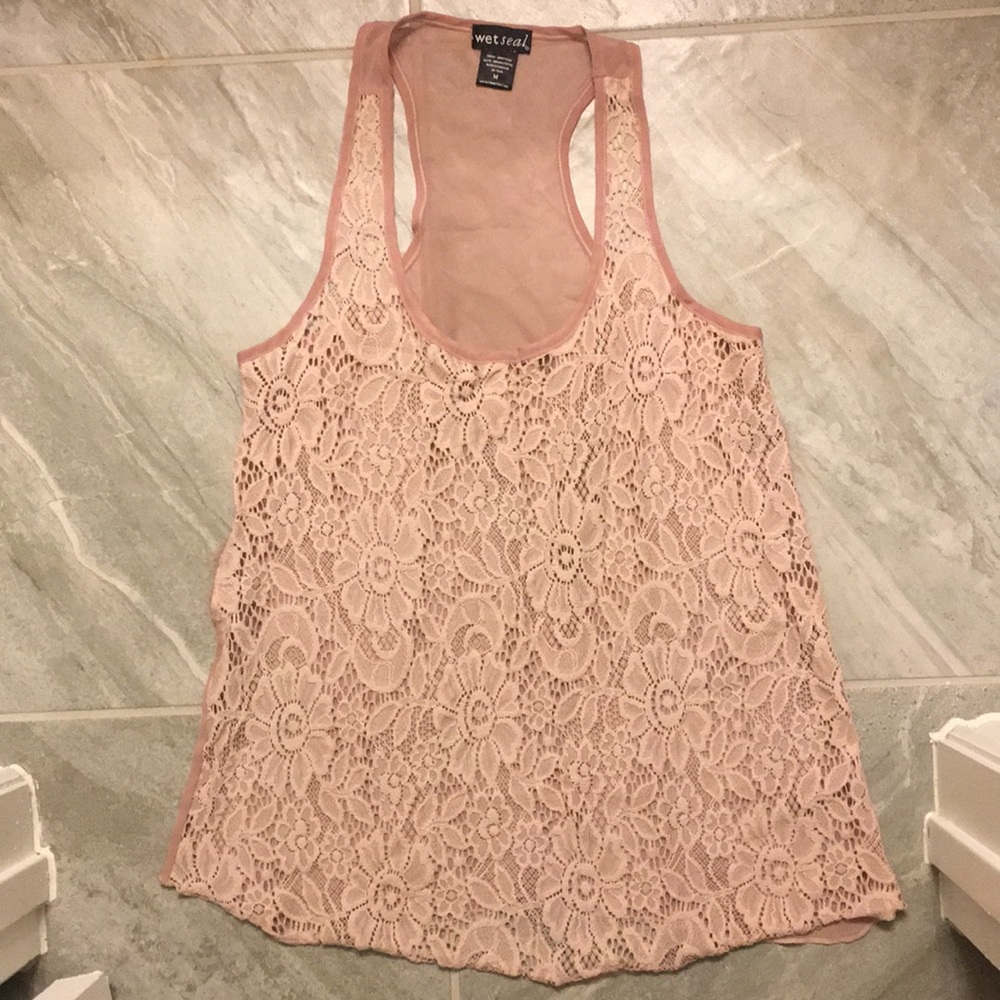 Laced tank!